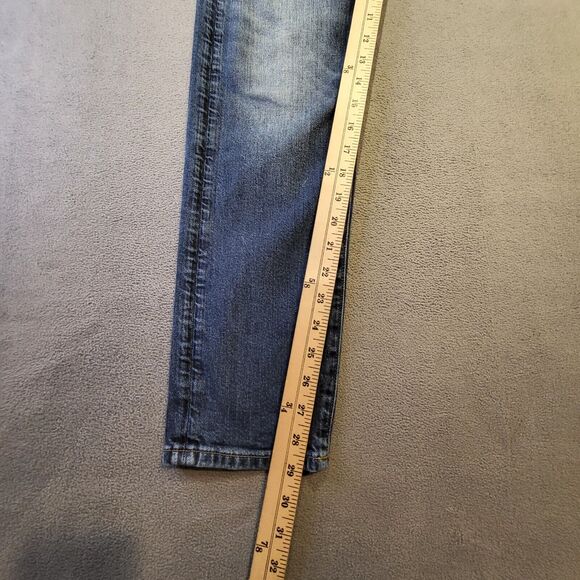 American Eagle Mens 28x29 Athletic Straight Air Flex Distressed Denim Jeans - Picture 7 of 10